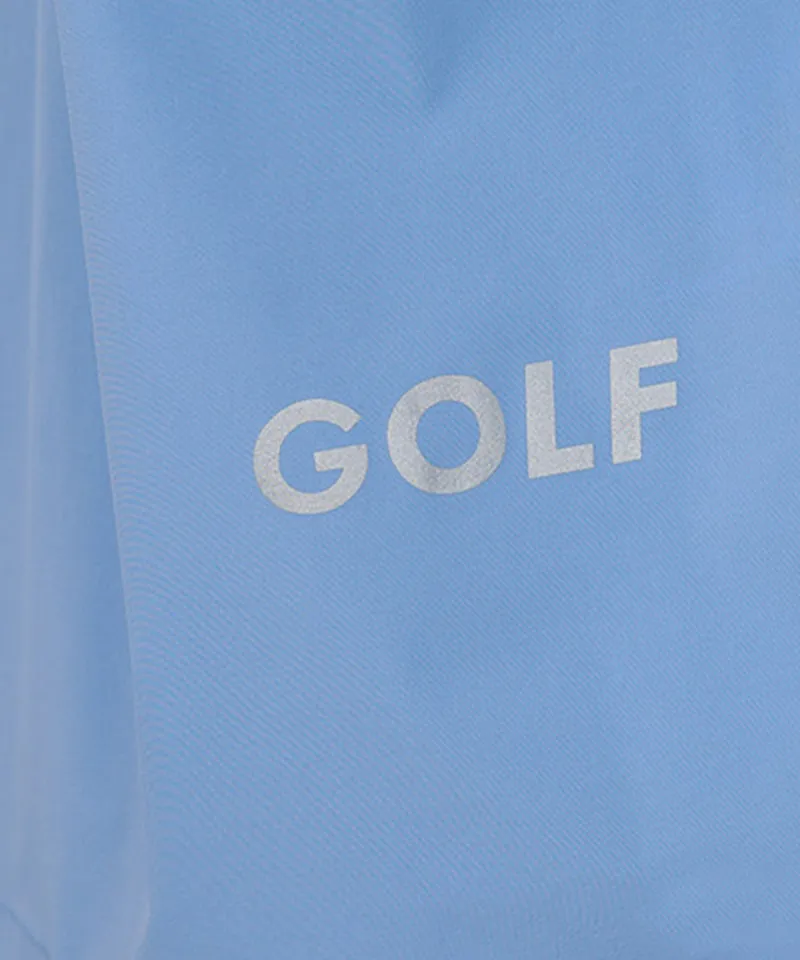 CREVE NINE: Men's Detachable Sleeve Field Anorak - Sky Blue