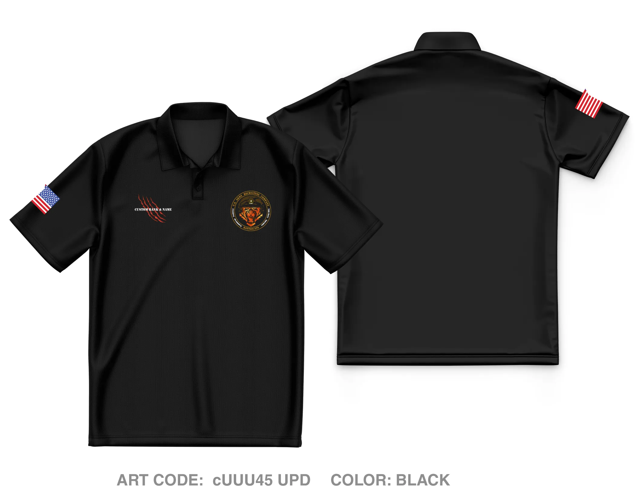 Custom Evansville Recruiting Company, BattleCats Core Men's SS Performance Polo - cUUU45_UPD