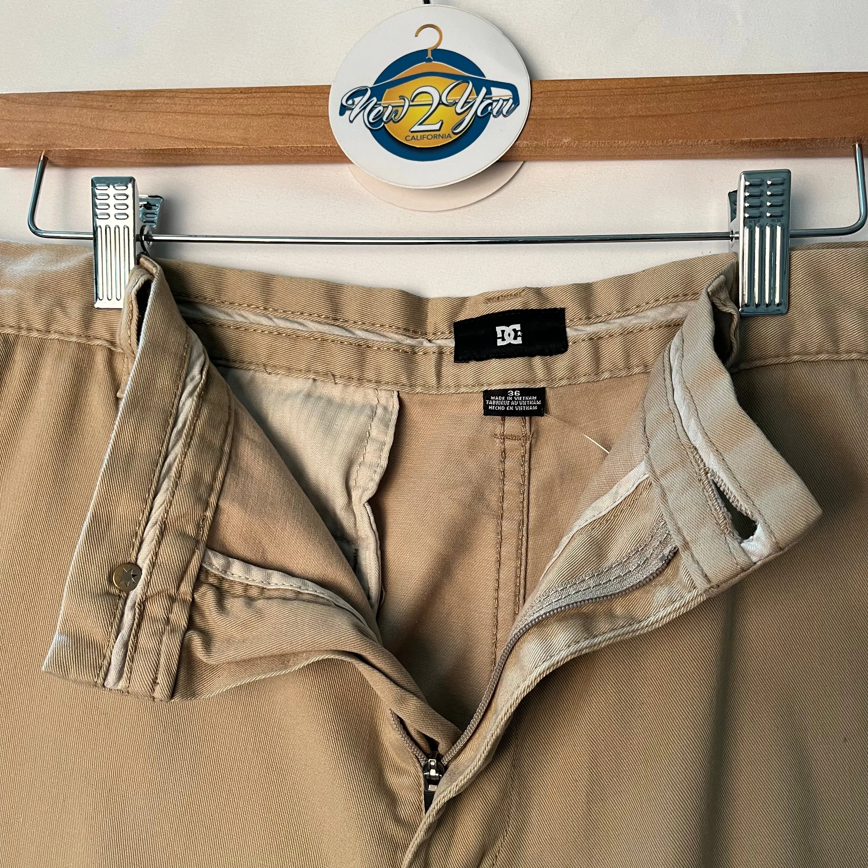 DC Khaki Shorts