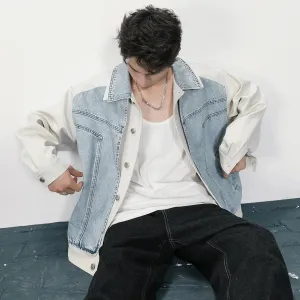 Denim Patchwork Jacket