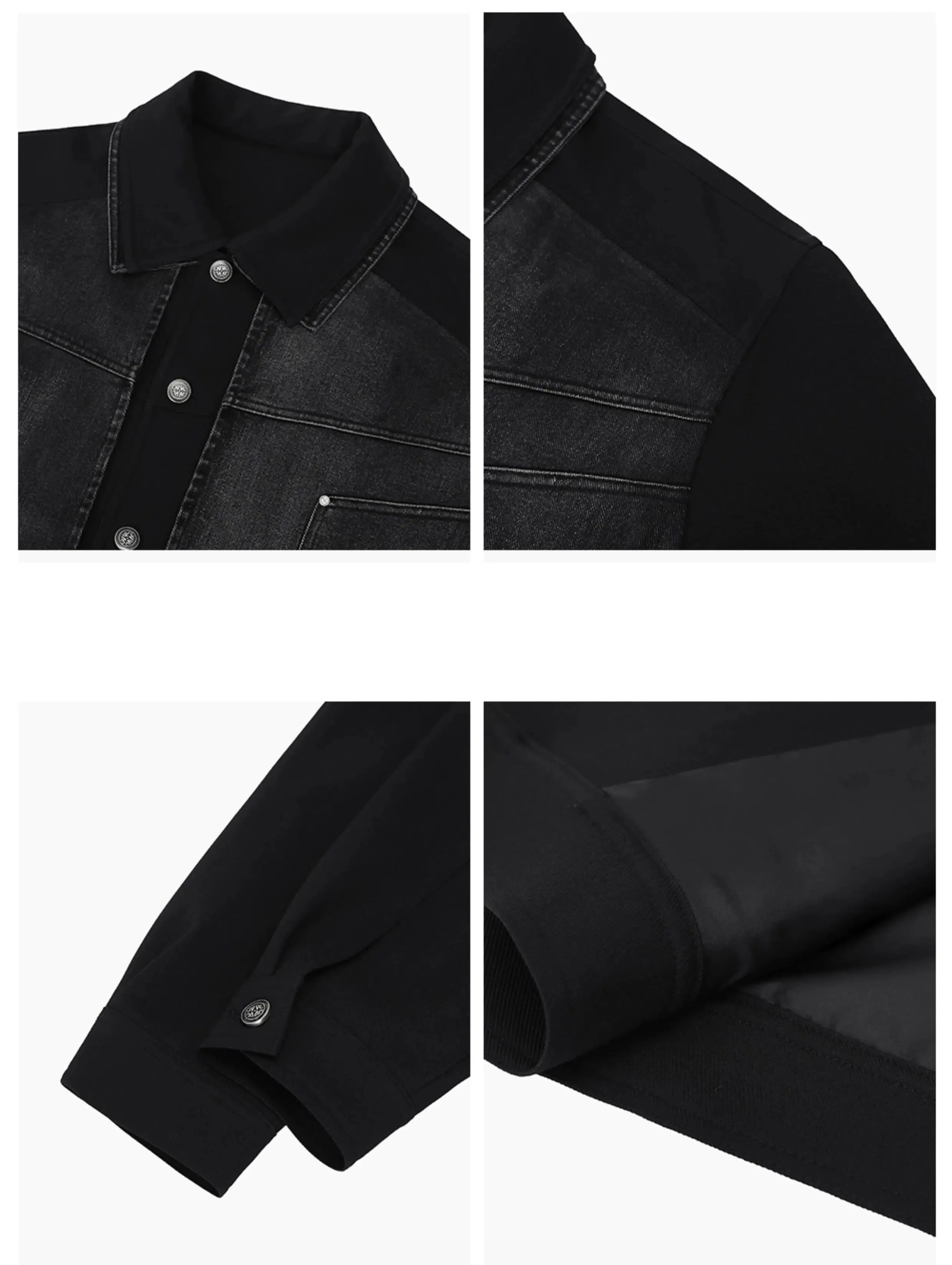 Denim Patchwork Jacket