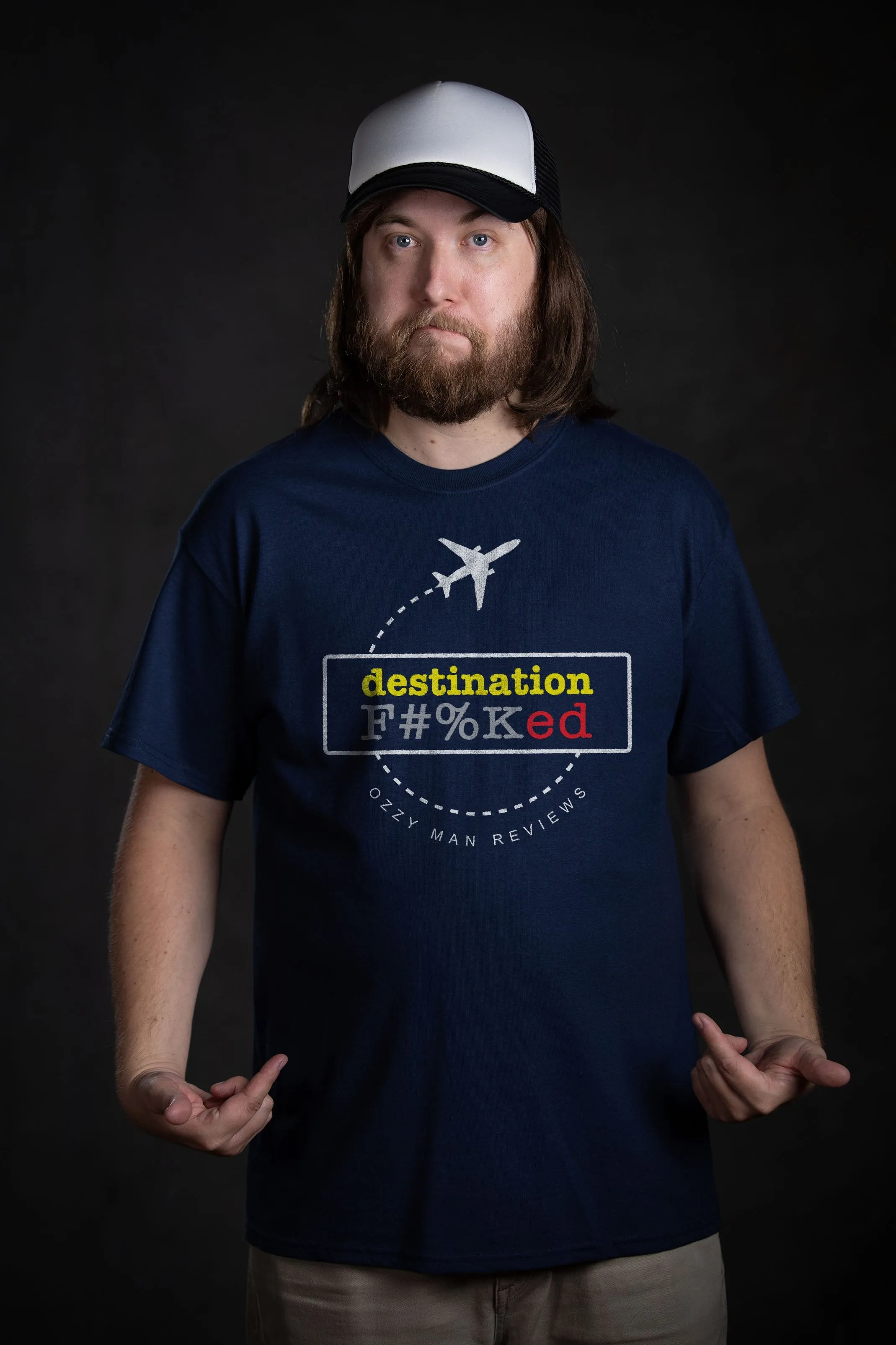 Destination F#%Ked (Departure Design) T-Shirt