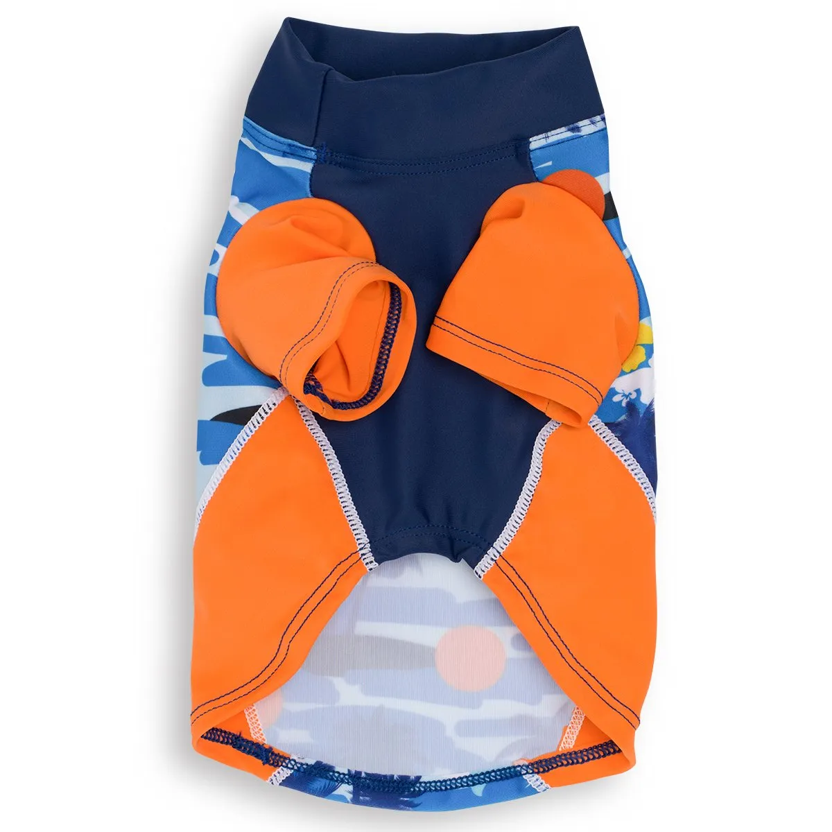 Dog Sun Shirt - Tropical Blazing Island