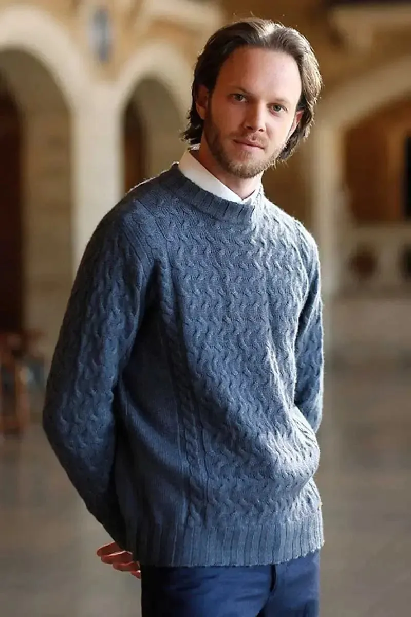 Fantasia Man Pullover Qiviuk, Merino & Silk
