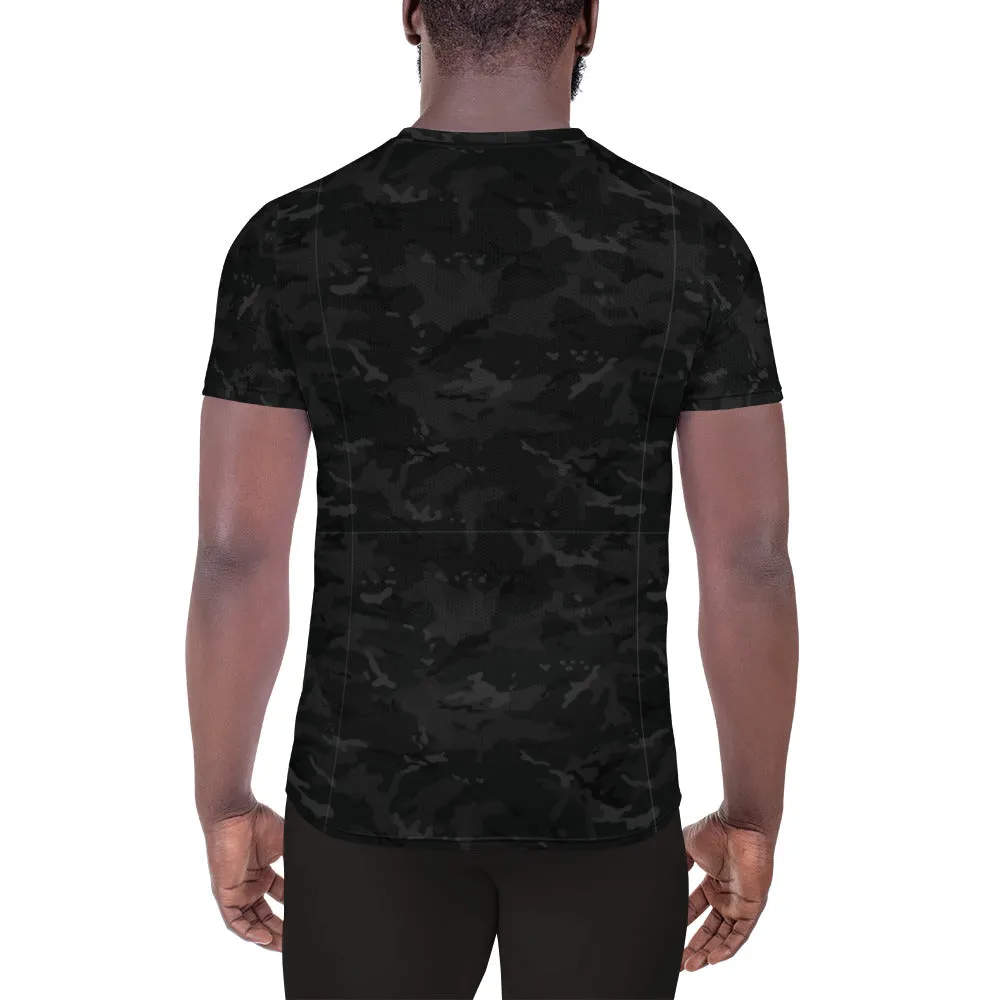 F*ck 2020 - Black Camo - Men's Athletic T-shirt