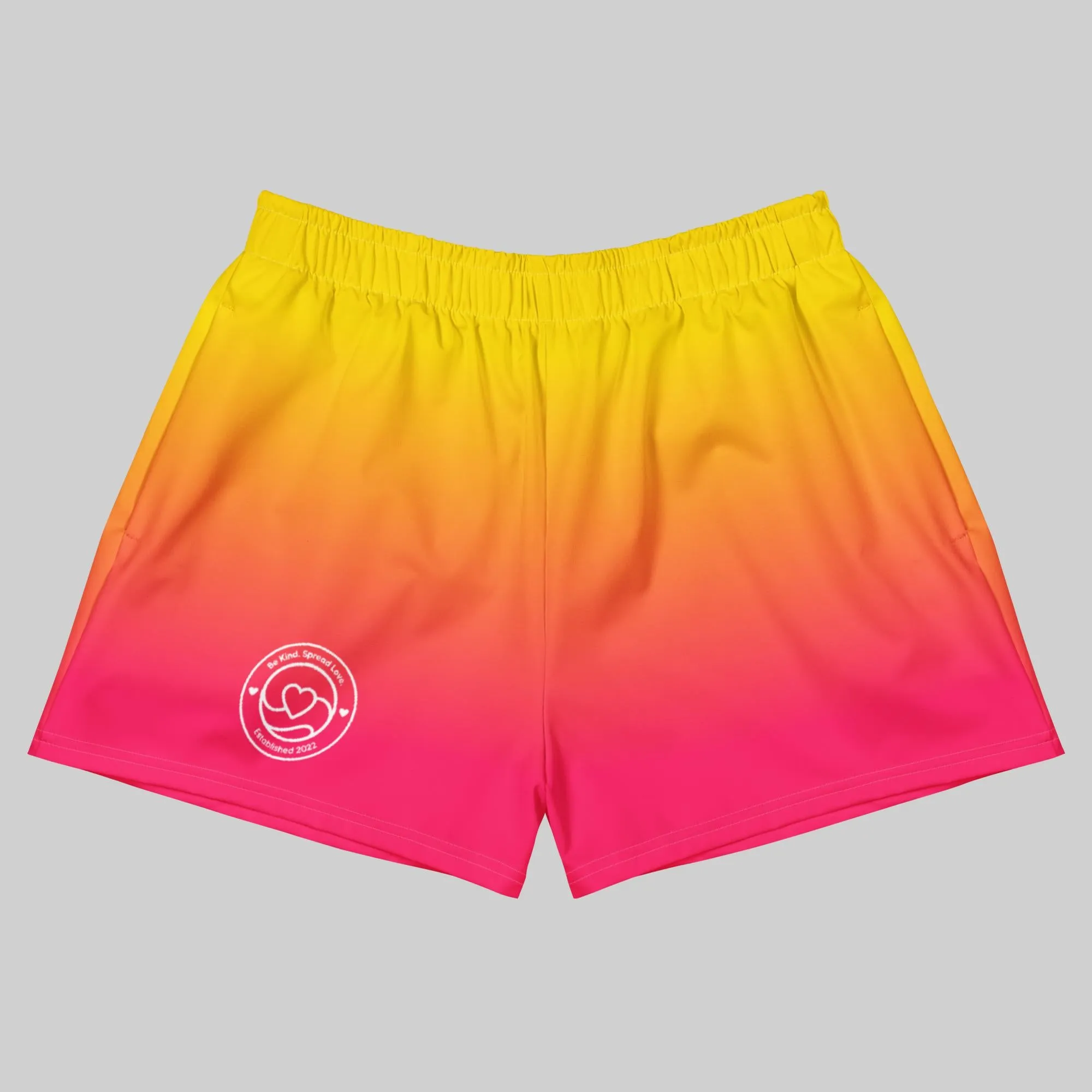 Festival Sun Glow - Women’s Athletic Shorts