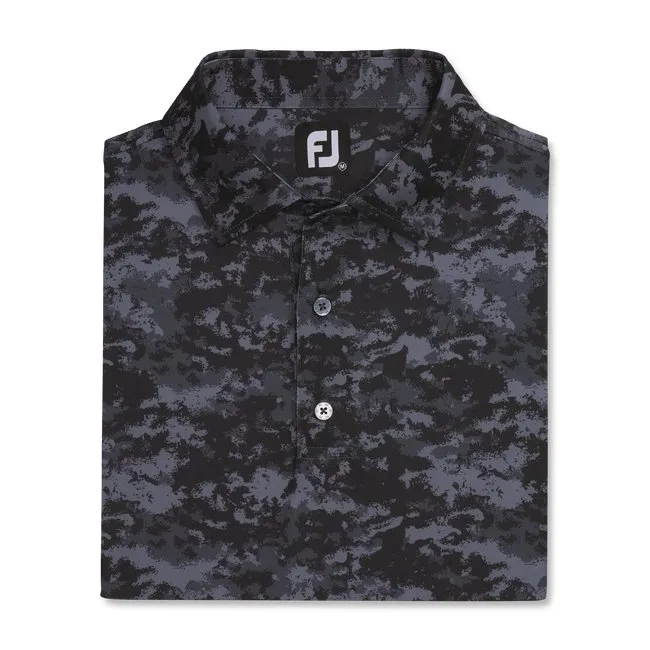 FootJoy Men's Lisle Cloud Camo Self Collar