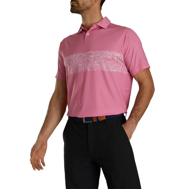 FootJoy Men's Tropical Chestband Lisle Self Collar