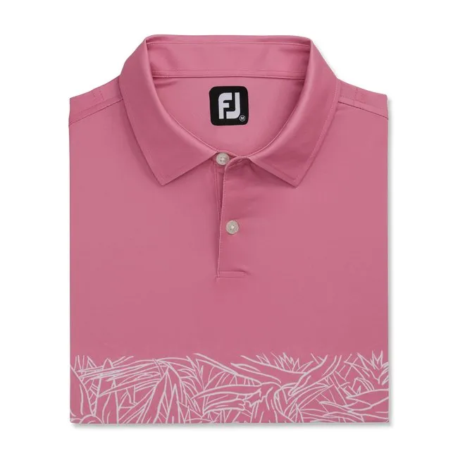 FootJoy Men's Tropical Chestband Lisle Self Collar