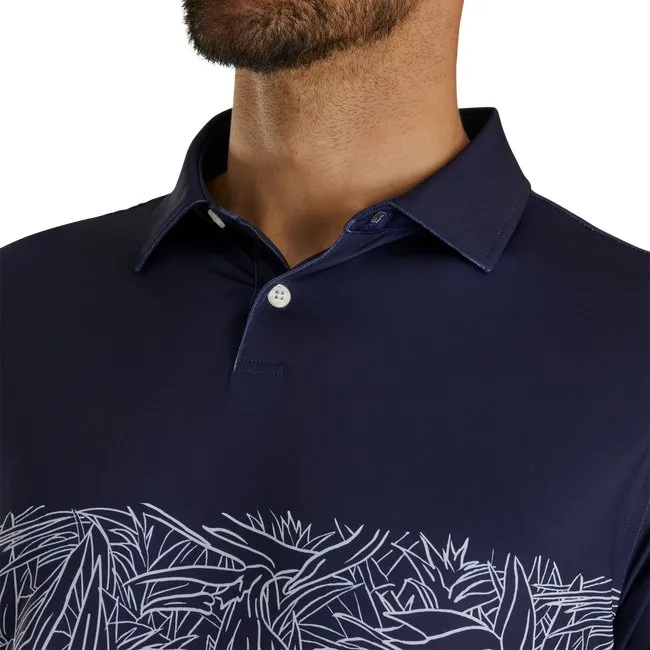 FootJoy Men's Tropical Chestband Lisle Self Collar