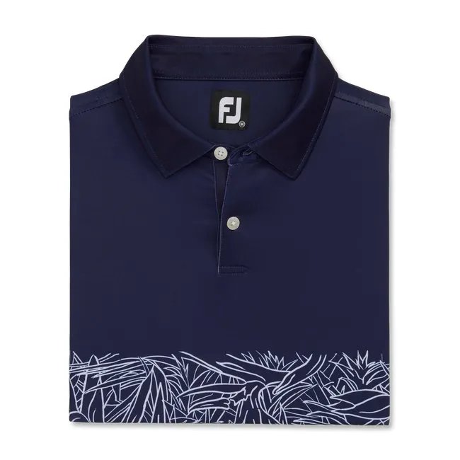 FootJoy Men's Tropical Chestband Lisle Self Collar
