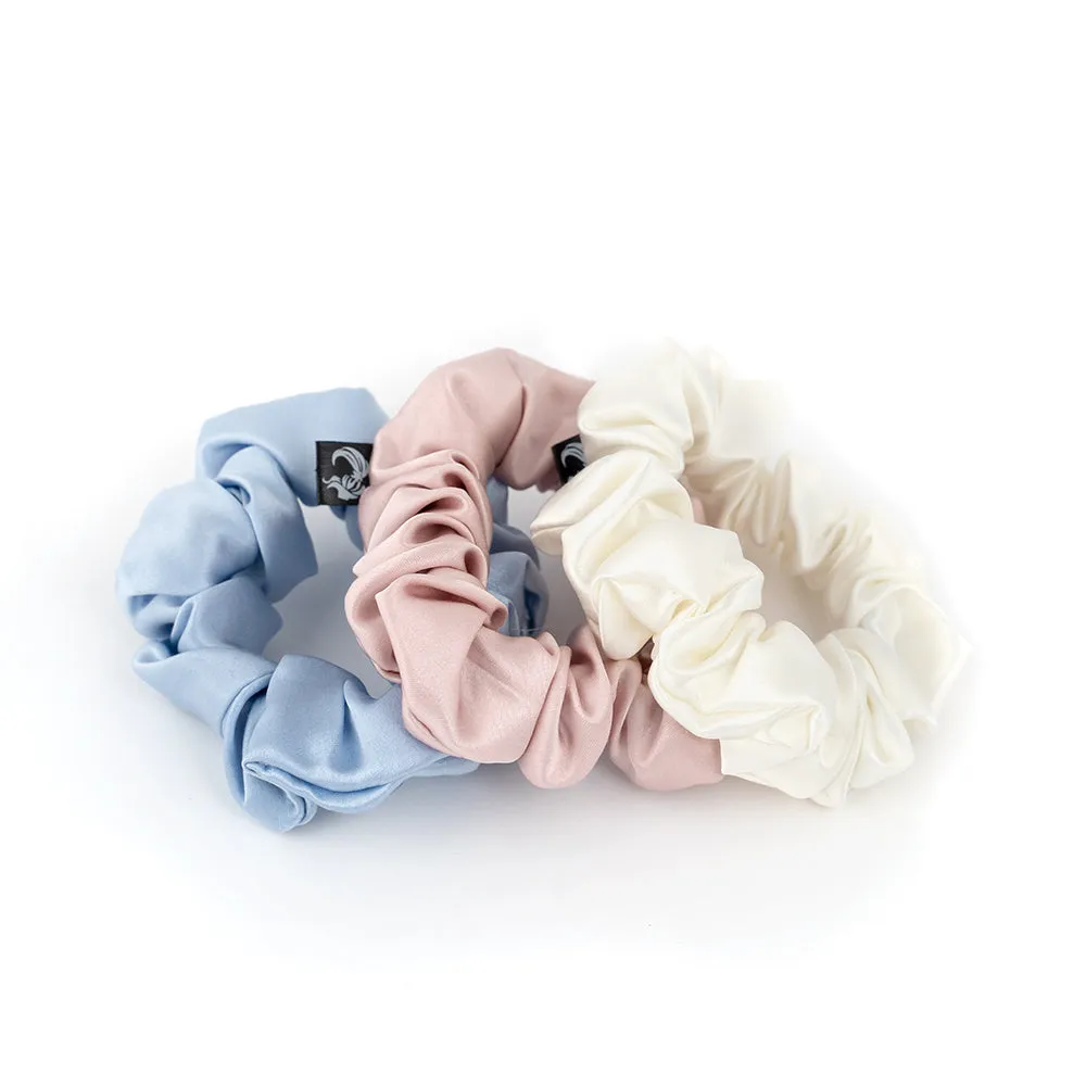 GH Collection - 100% Silk Scrunchie - Mulberry 6A Grade - Assorted Colors