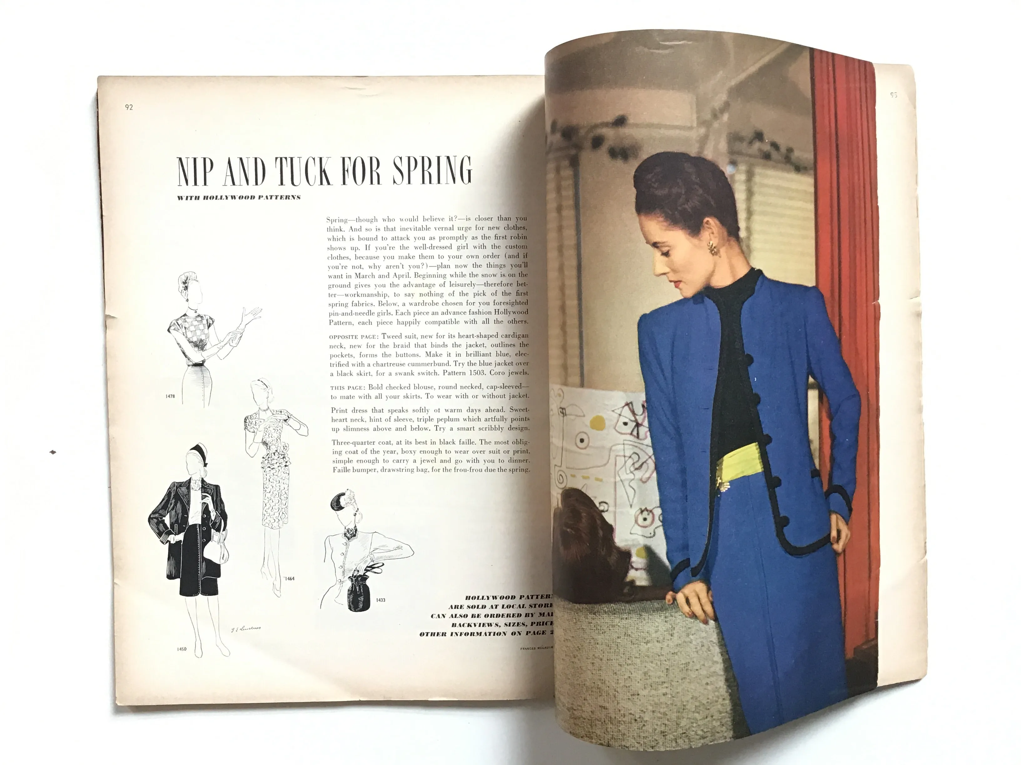 Glamour January 1945