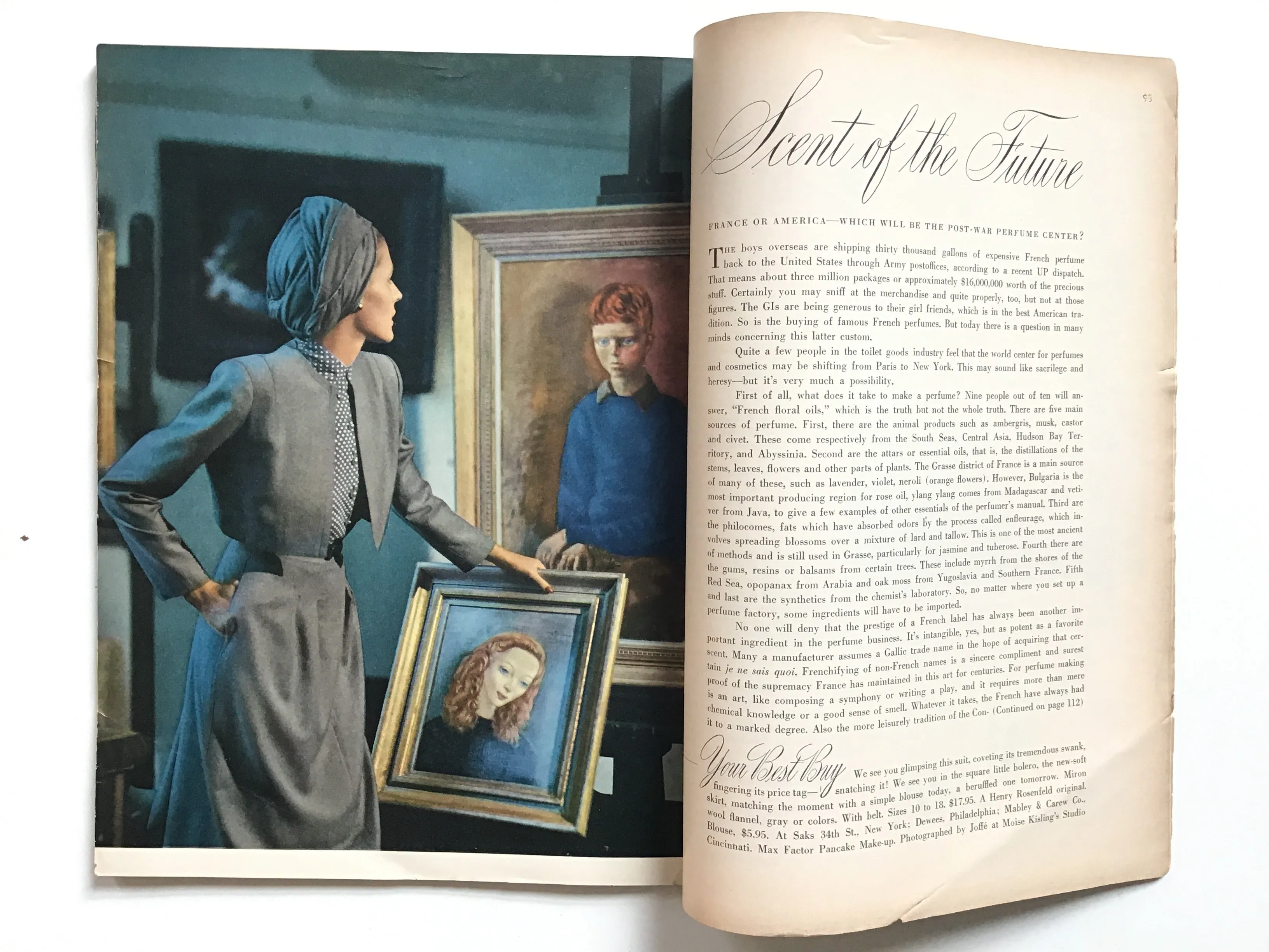 Glamour January 1945