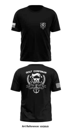 Golf Company Corpsmen Store 1 Core Men's SS Performance Tee - 6xQsUd