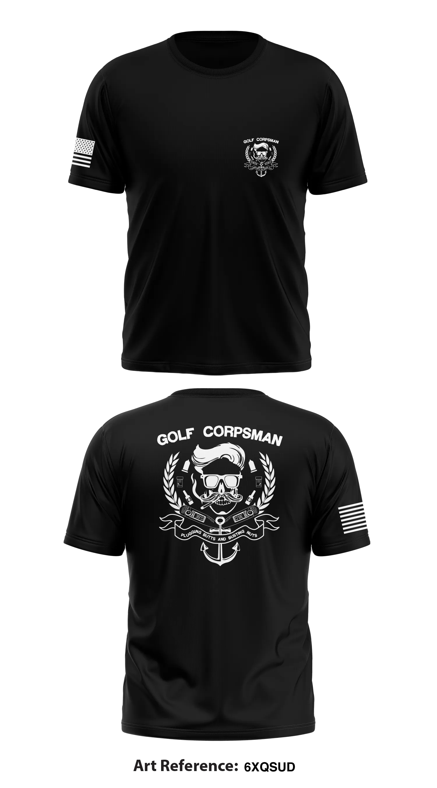 Golf Company Corpsmen Store 1 Core Men's SS Performance Tee - 6xQsUd