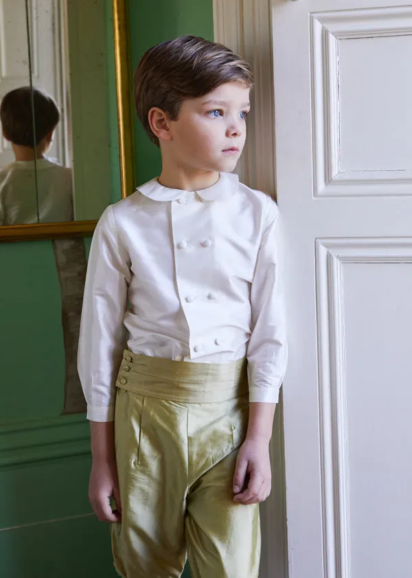Green Silk Pageboy Knickerbockers (12mths-10yrs)