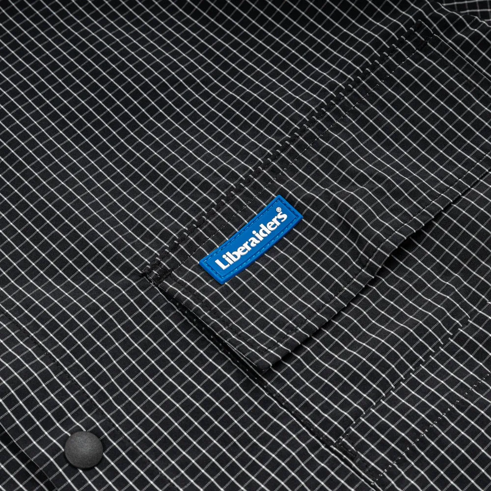 Grid Cloth Shirt | Black