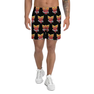 Grinnell Tattoo Print | Men's Athletic Long Shorts