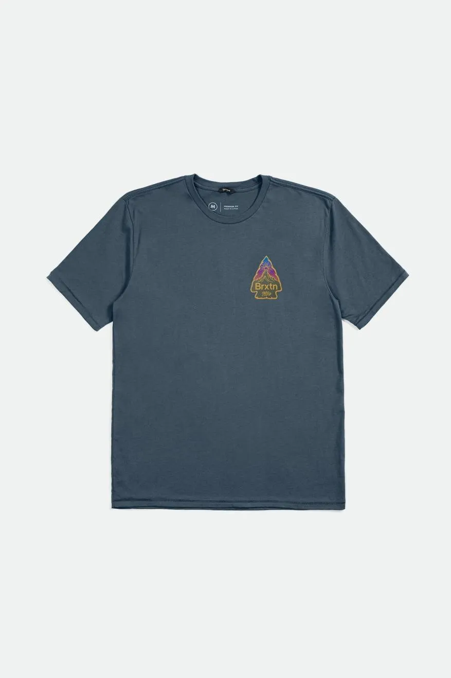Holt S/S Tailored Tee - Indie Teal