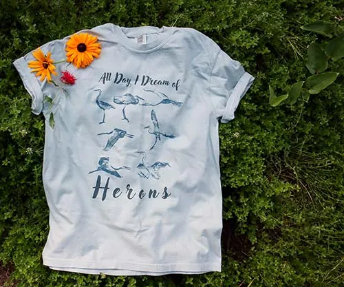 I Dream of Herons Tee | Bay