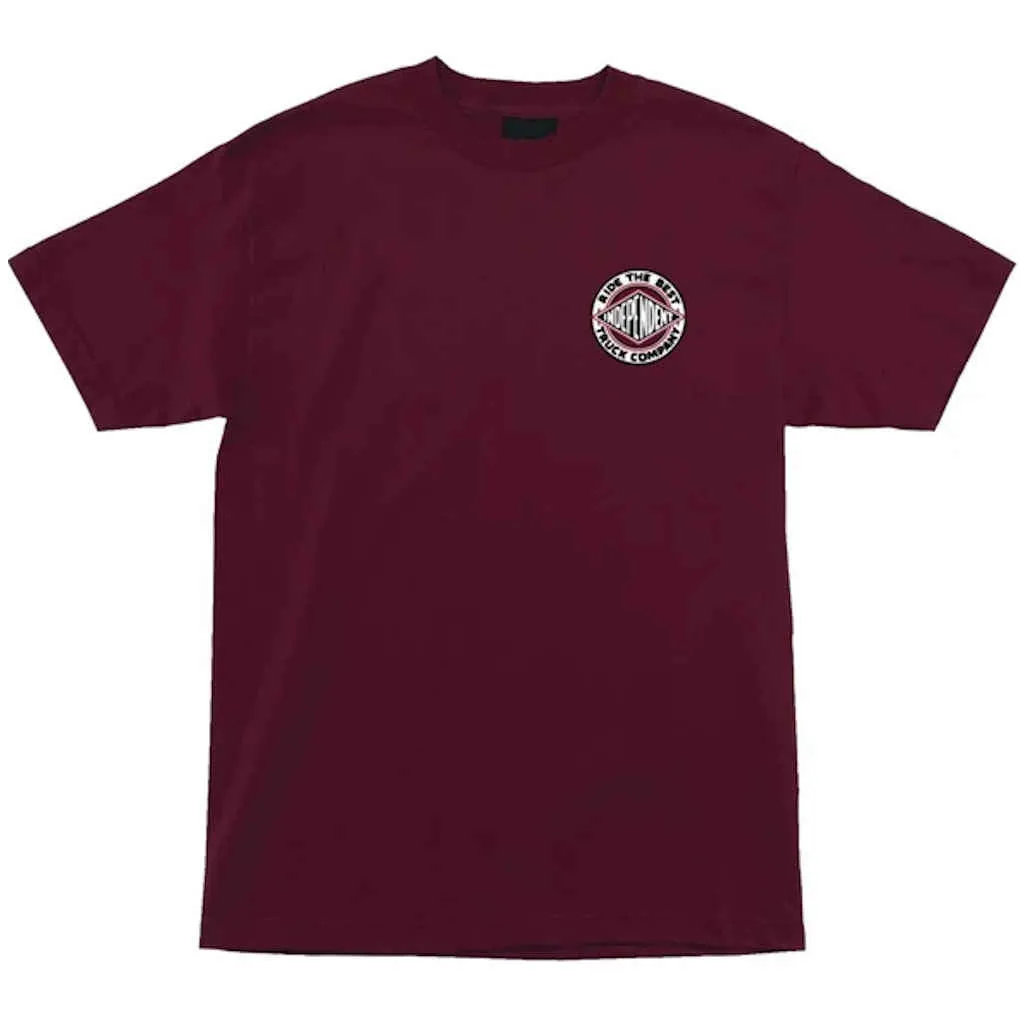 Independent BTG Summit Maroon Large ONLY