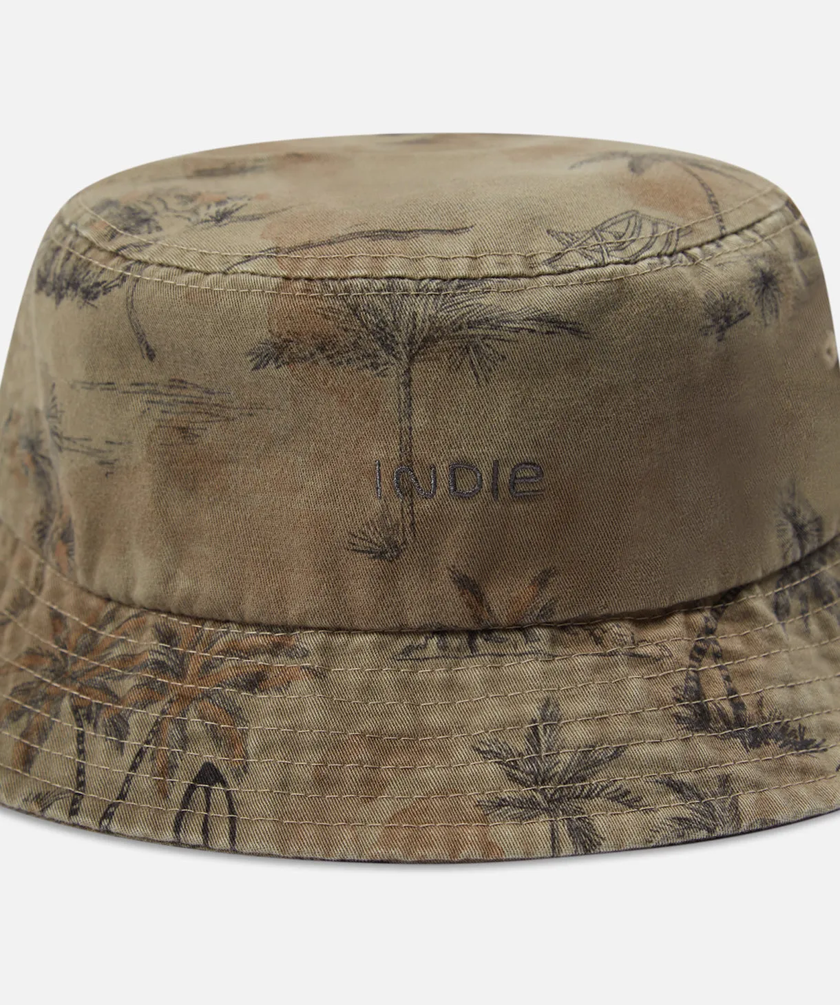 Indie Print Bucket Hat - Marine Multi