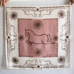 Ivory and Rosewood Two-Tone Wild Rag