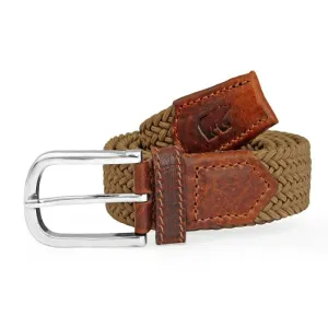 JACK NICKLAUS Elastic Stretch Belt - Khaki
