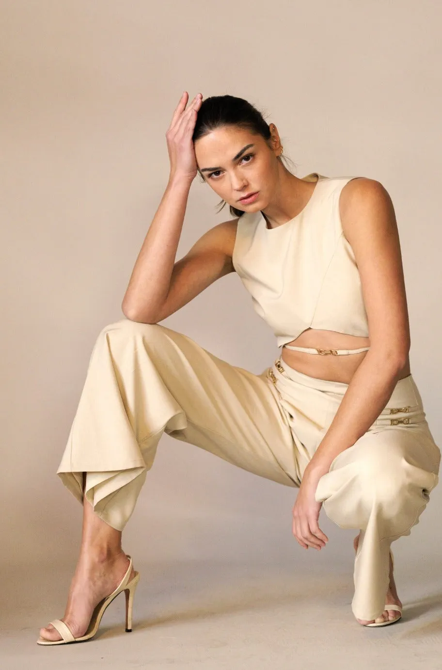 Jessica Beige Pants