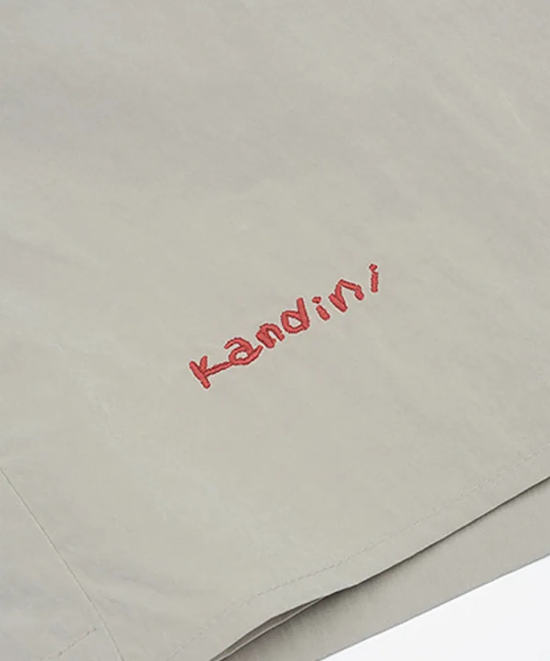 KANDINI Windflow Wrap Skirt - Light Khaki