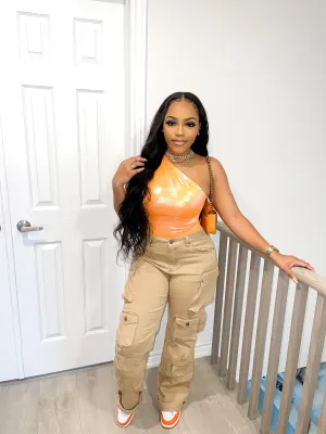 Khaki Cargo Pants