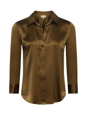 L'AGENCE Dani Silk Blouse