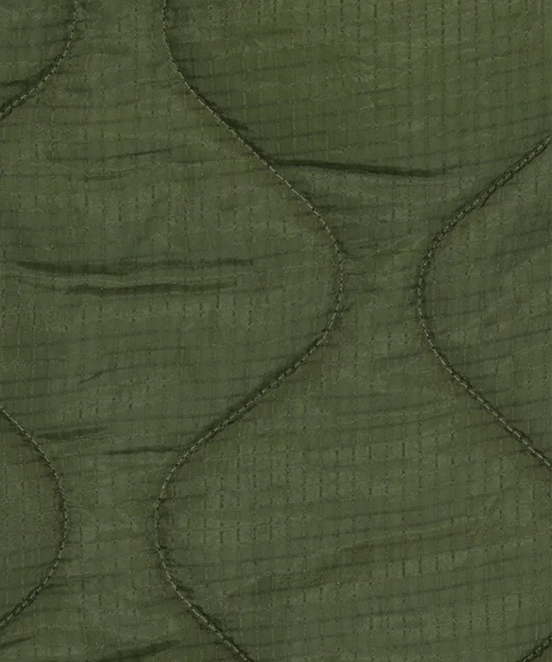 LE SONNET Quilted Pants - Khaki