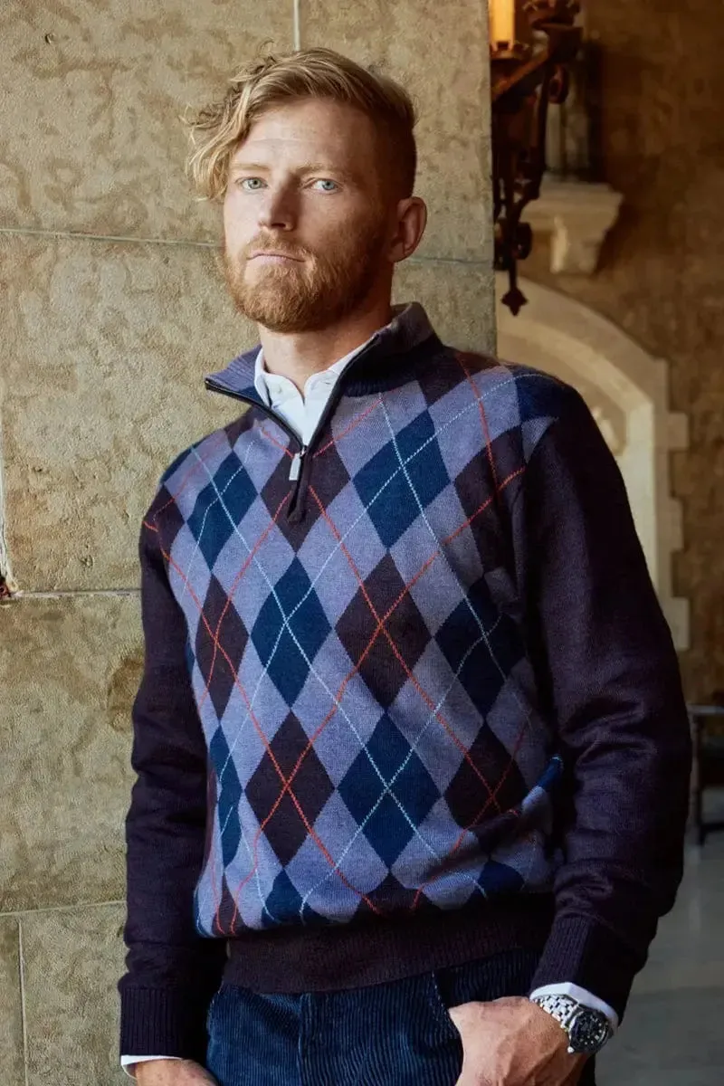 Lino Man Pullover Qiviuk, Merino & Silk