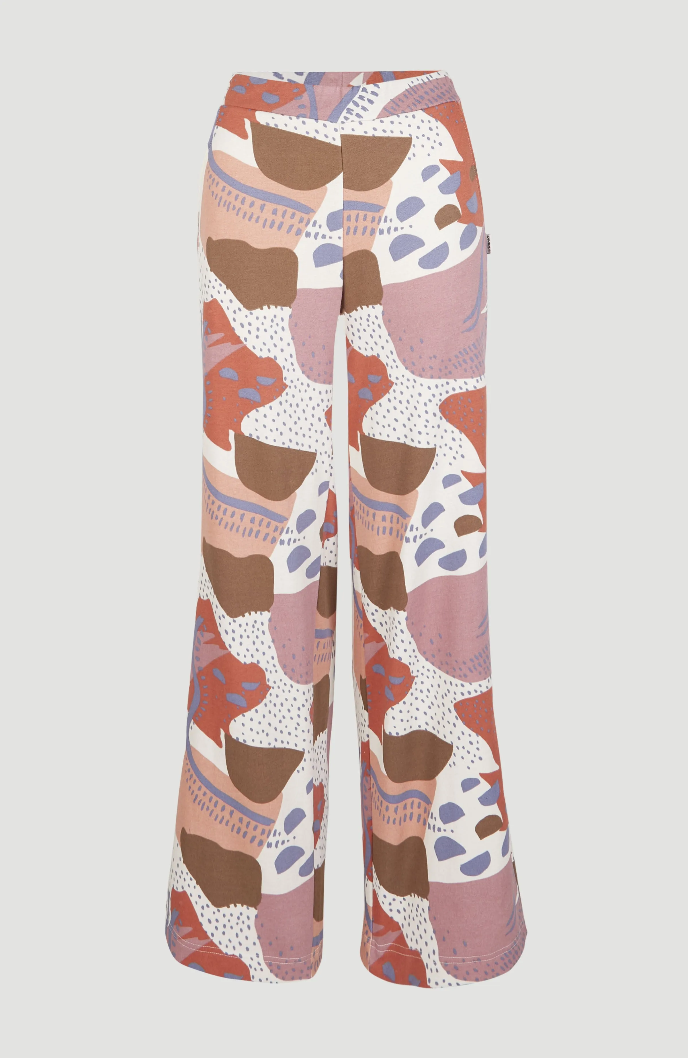 Lulu Wide Leg Jogginghose | Patchwork Print