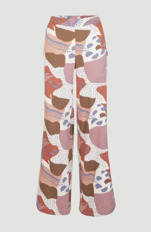 Lulu Wide Leg Jogginghose | Patchwork Print