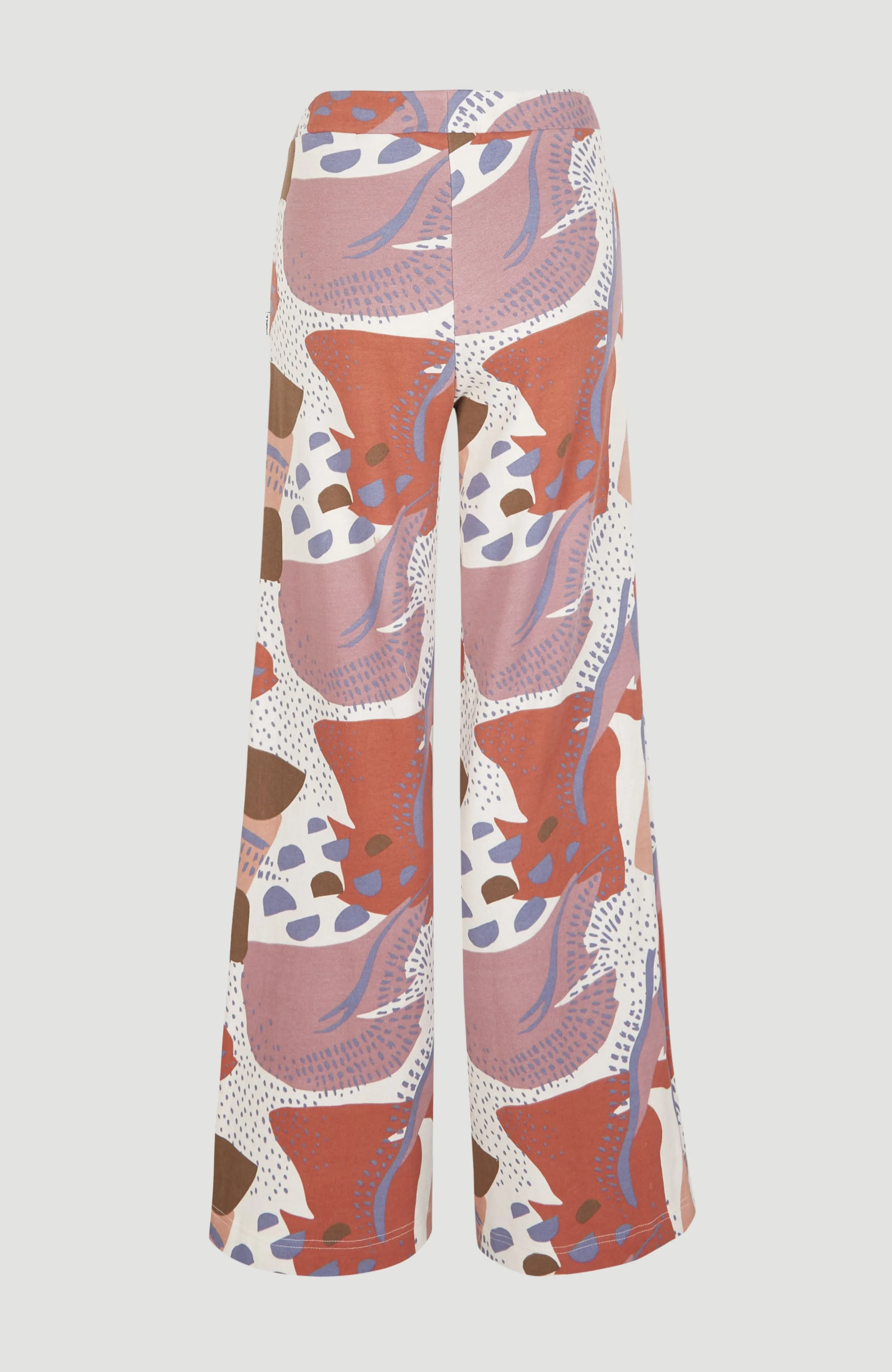 Lulu Wide Leg Jogginghose | Patchwork Print