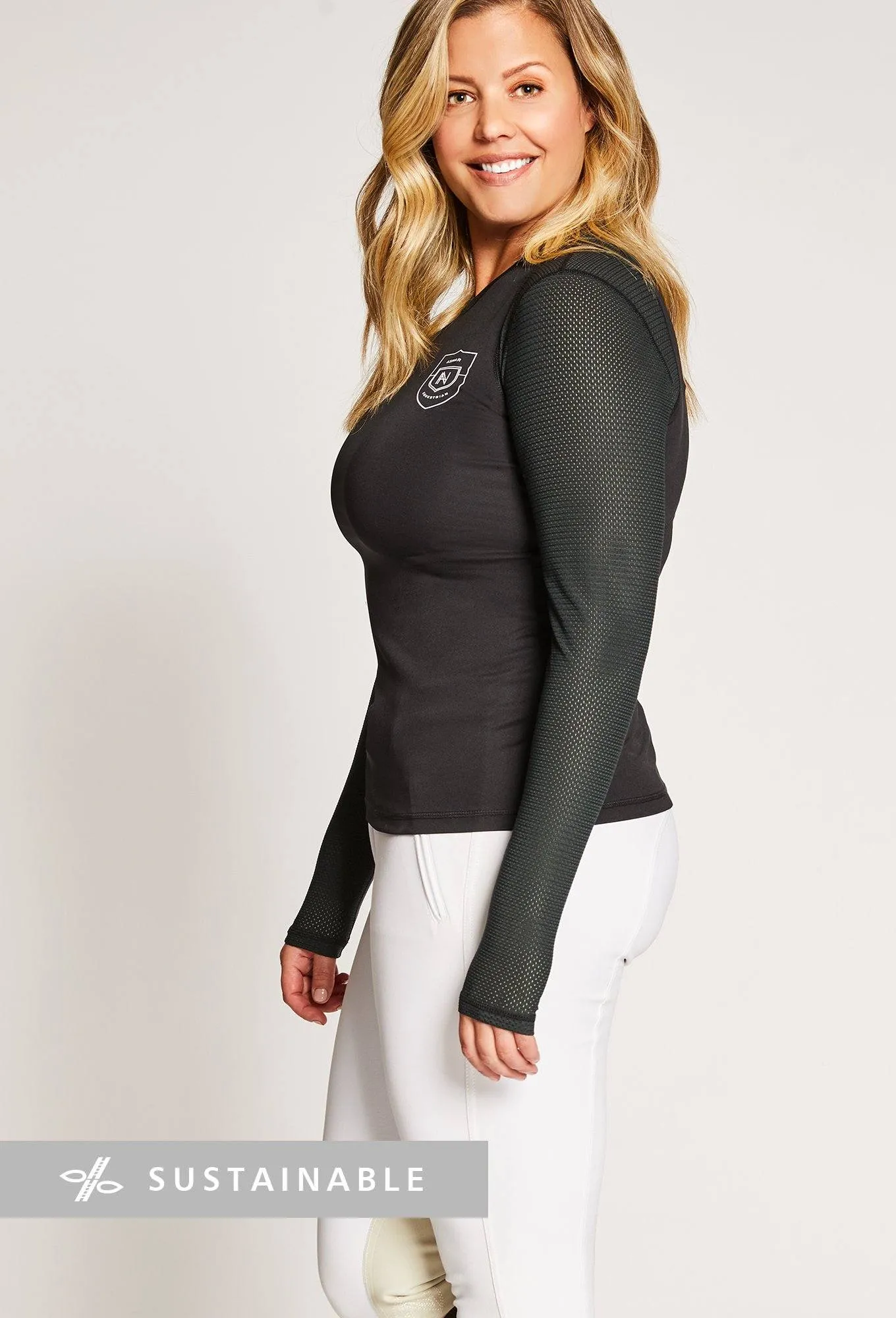 lydia mesh tee