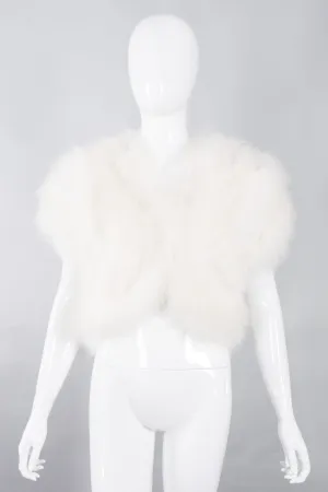 Marabou Bolero Jacket