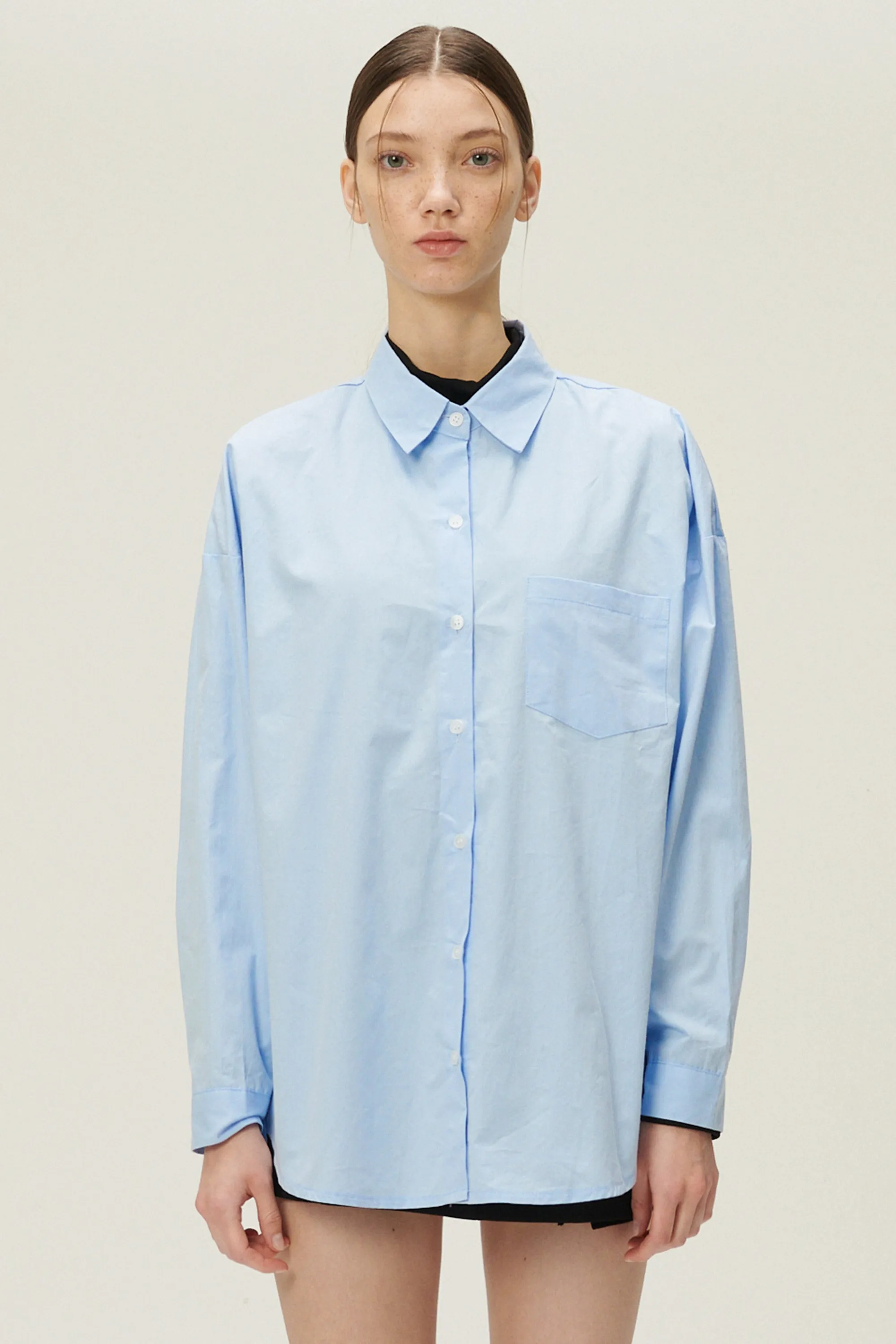 Marie Open Back Shirt
