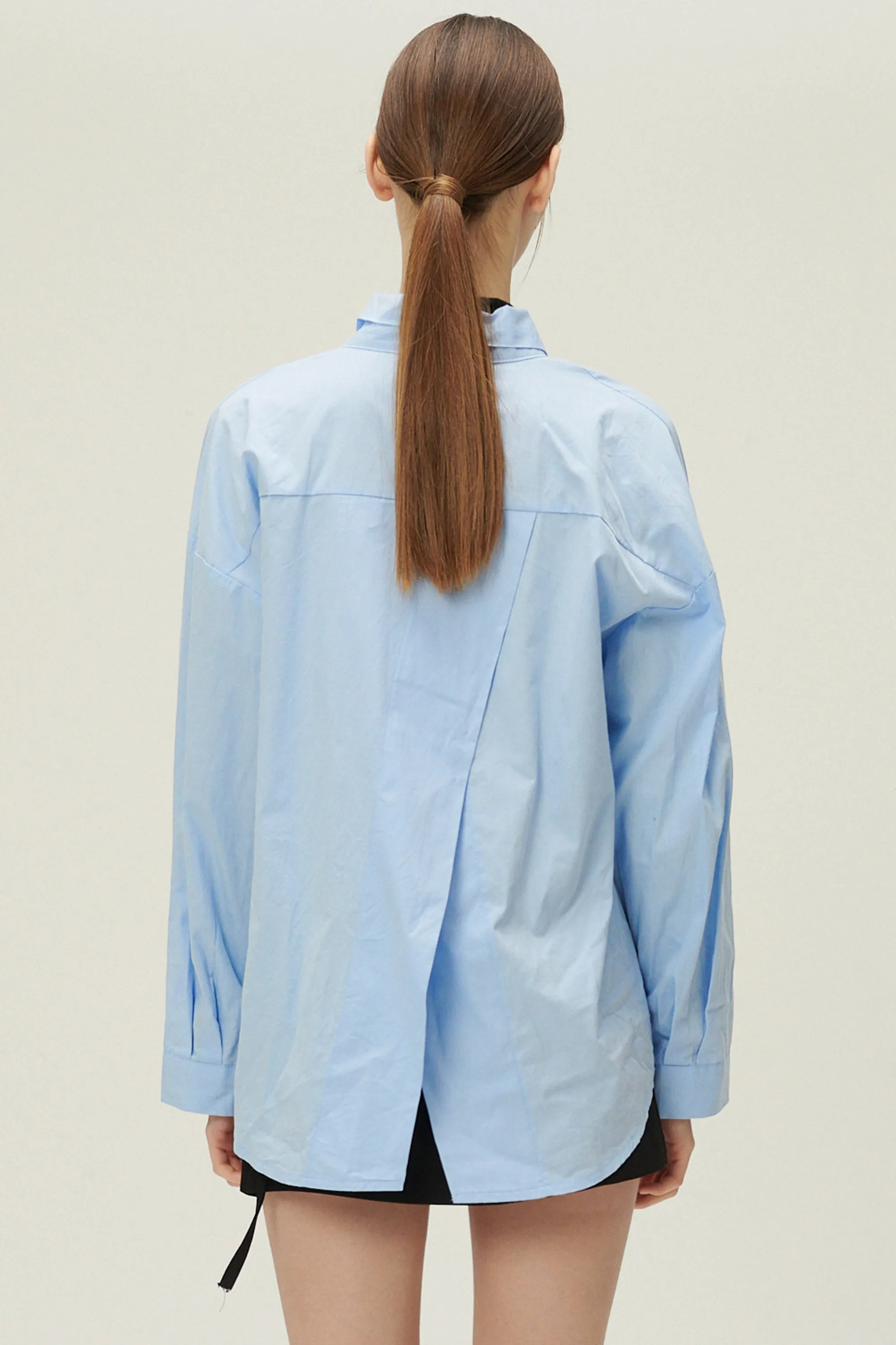 Marie Open Back Shirt