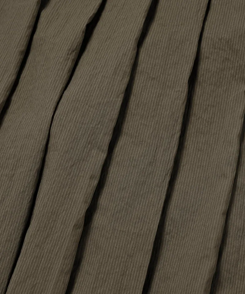 MCC Women's Out Pocket Pleats Skirt - Khaki