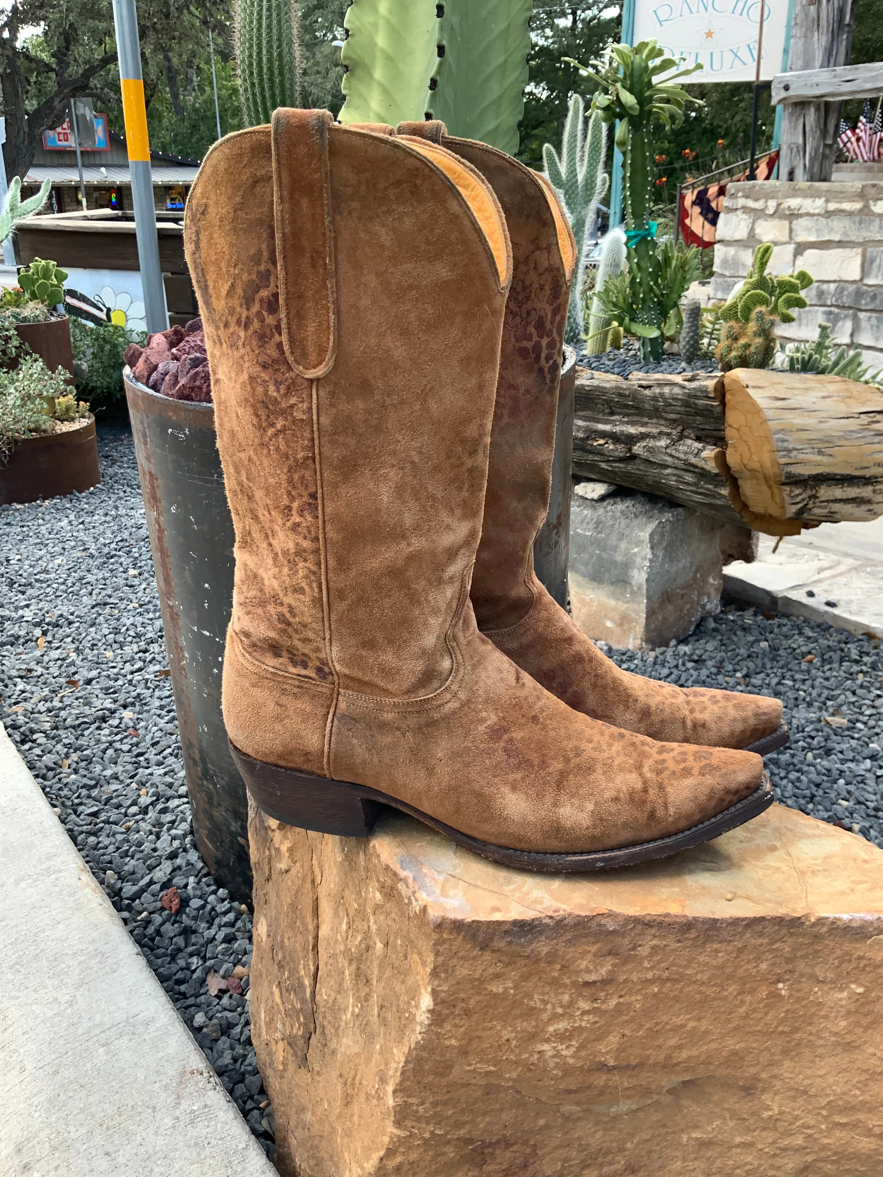 Men's 11 D Leopardito Boots
