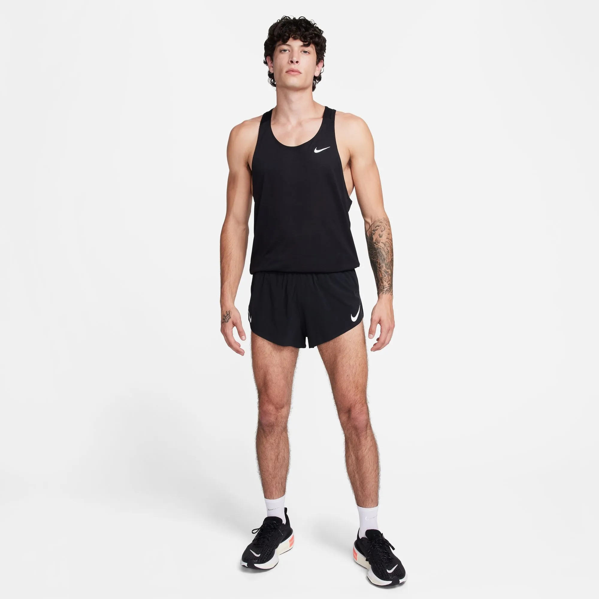 Men's Aeroswift Dri-FIT ADV 2" Brief-Lined Running Shorts (010 - Black/Summit White)