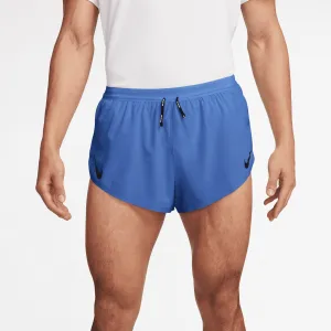 Men's Aeroswift Dri-FIT ADV 2" Brief-Lined Running Shorts (411 - Comet Blue/Black)