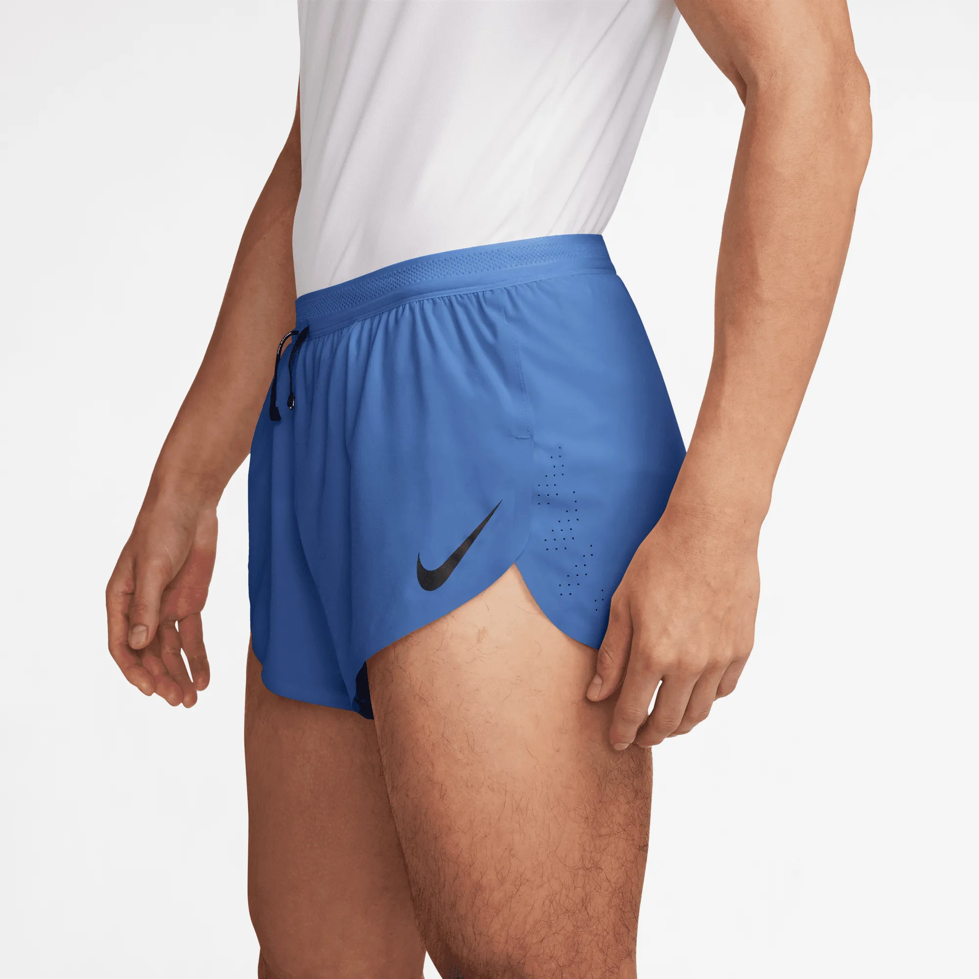 Men's Aeroswift Dri-FIT ADV 2" Brief-Lined Running Shorts (411 - Comet Blue/Black)