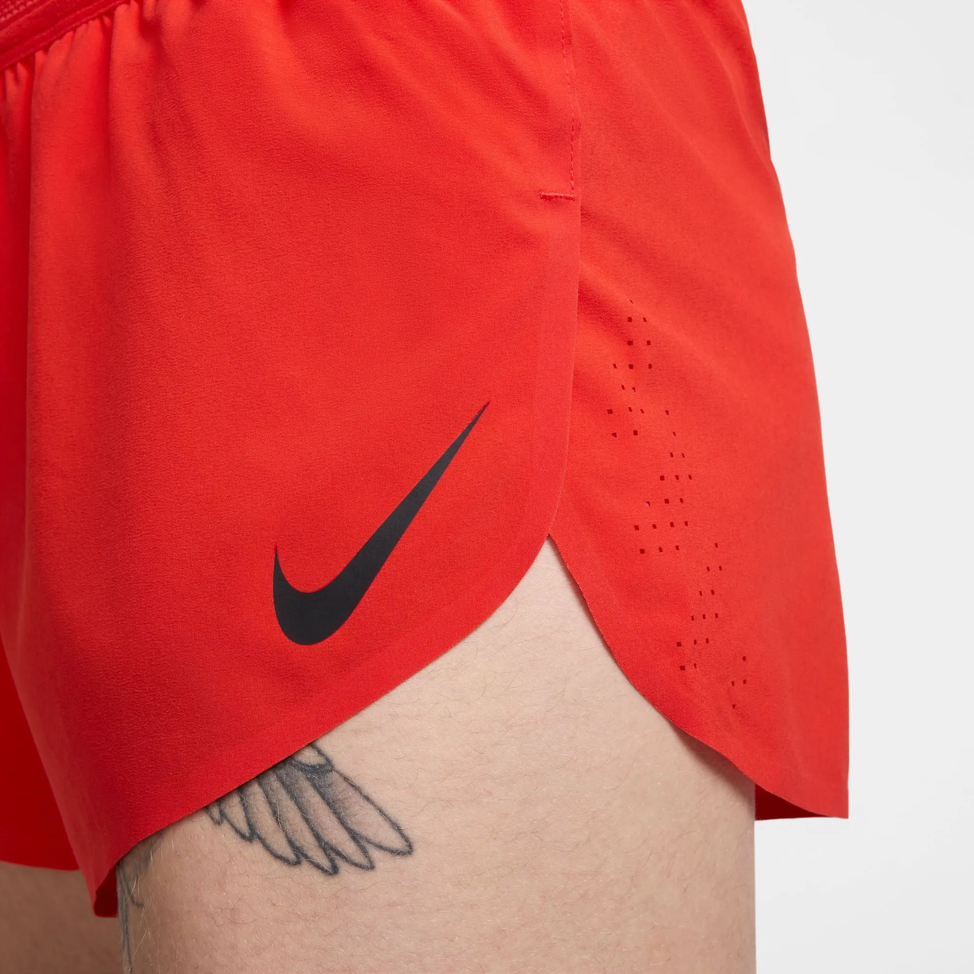 Men's Aeroswift Dri-FIT ADV 2" Brief-Lined Running Shorts (696 - LT Crimson/Black)