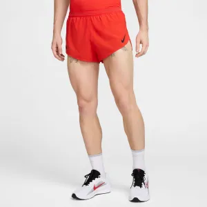 Men's Aeroswift Dri-FIT ADV 2" Brief-Lined Running Shorts (696 - LT Crimson/Black)