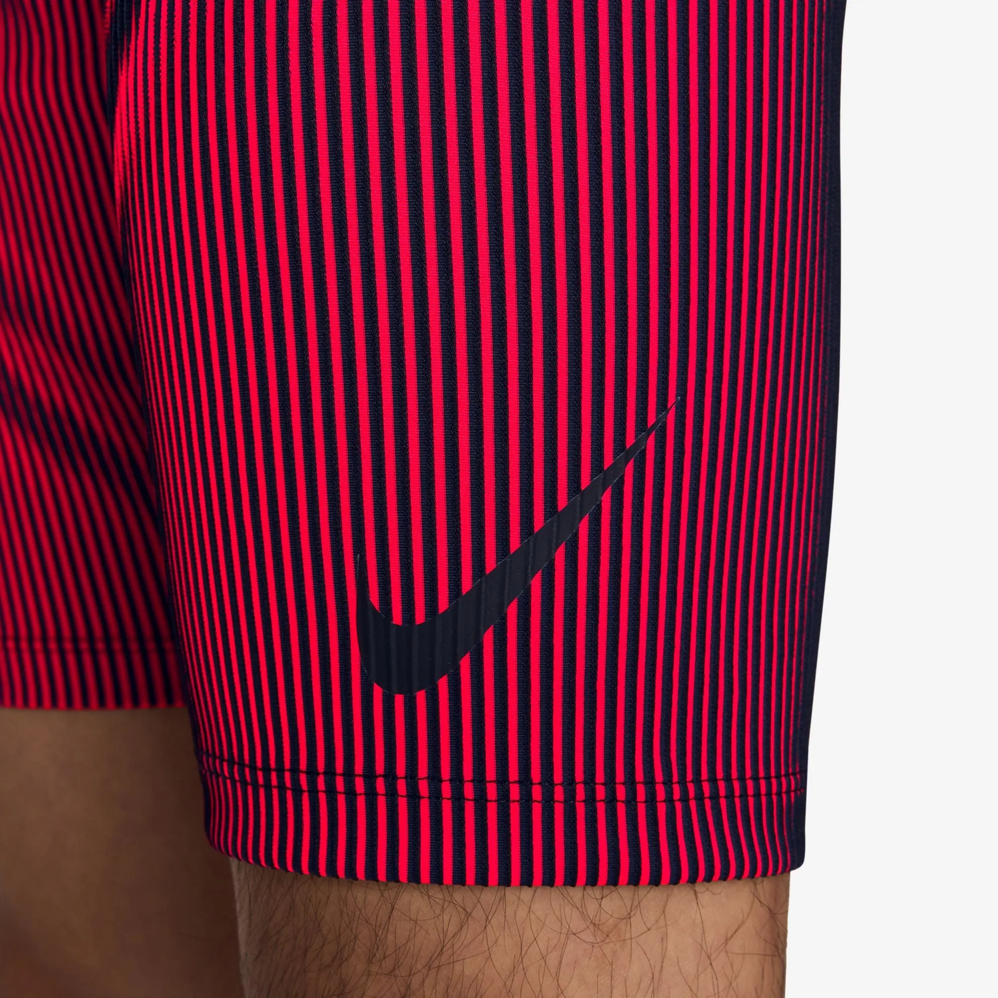Men's Aeroswift DRI-FIT ADV Running 1/2 Length Tights (015 - Black/Bright Crimson/Obsidian/Black)